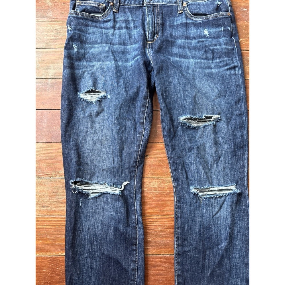 Joes Jeans Womens 31 Skinny Ankle Distressed Hem Blue Denim - Picture 2 of 7